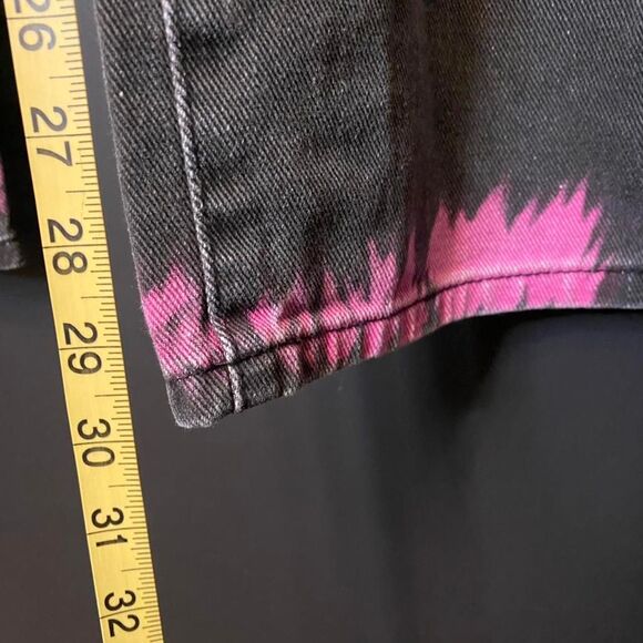 Shein Pink Tie Dye Jeans - Picture 4 of 6